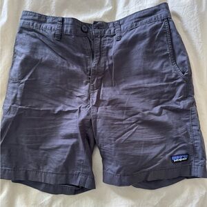 Patagonia Men's Flat Front Shorts in Slate